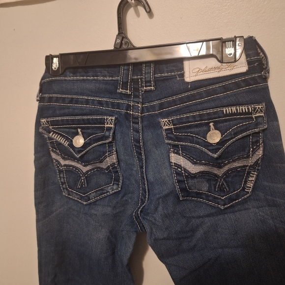 Y2K lowrise bootcut jeans from Plastic By Gly - Picture 6 of 13